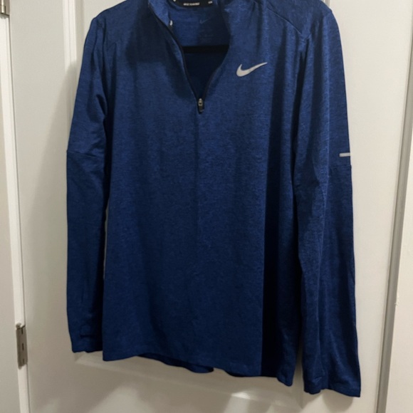 Nike Other - Nike Dri-FIT Heathered Blue Top